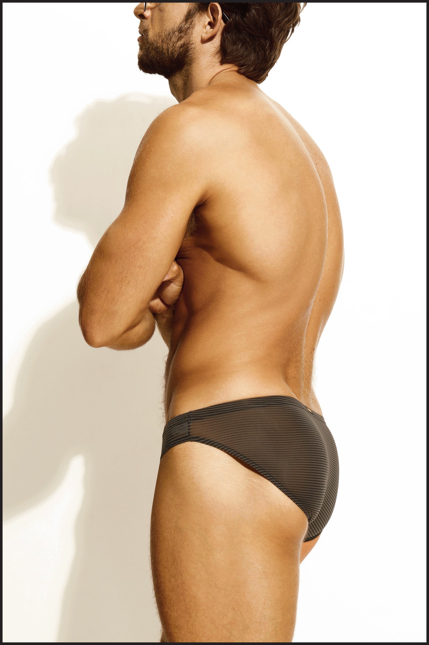 Bikini Brief - NOIR STRIPE