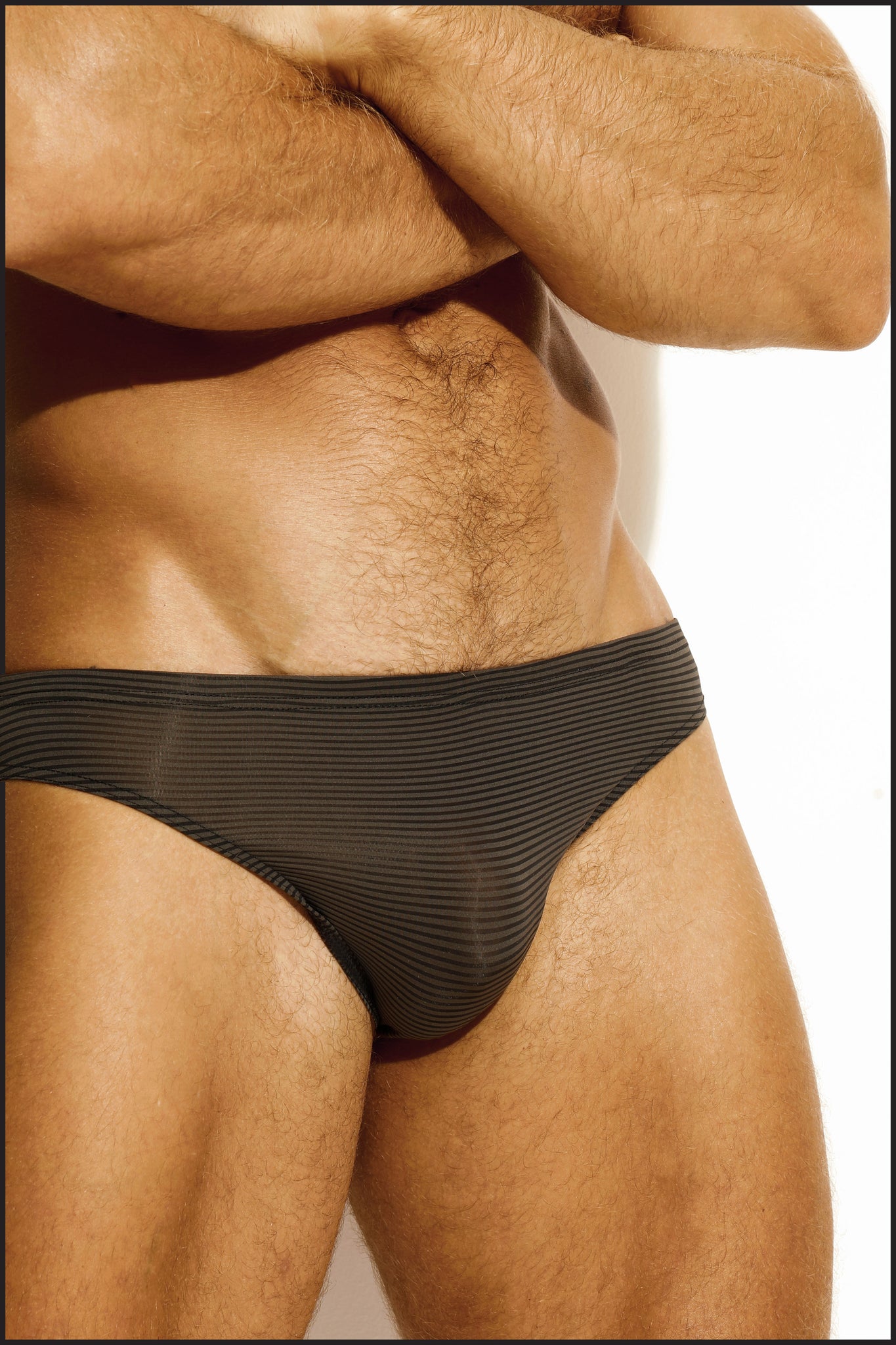 Bikini Brief - NOIR STRIPE