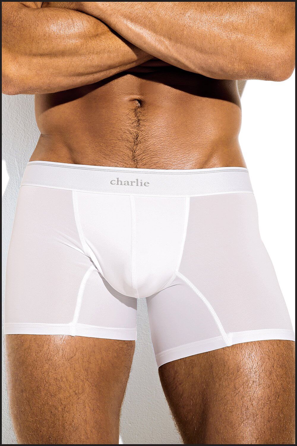 Male Sport Underwear Form, white plastic 3232 - Mobico - Mobico inc.