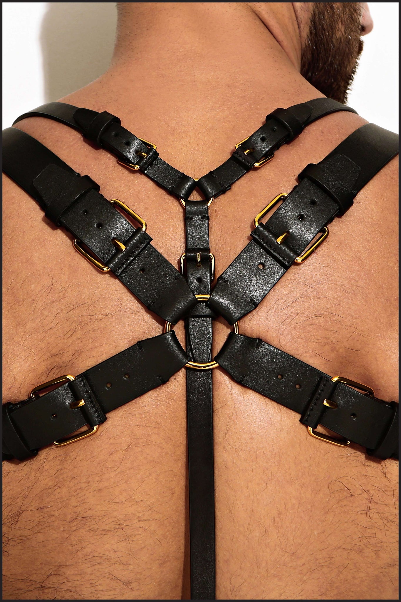 Charlie by matthew zink mens leather  leather shoulder harness – Charlie  By Matthew Zink