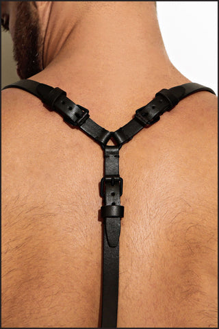 Charlie by matthew zink leather  leather neck harness – Charlie By Matthew  Zink