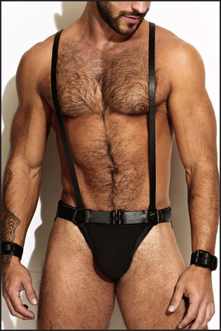 Charlie by matthew zink leather  leather neck harness – Charlie By Matthew  Zink