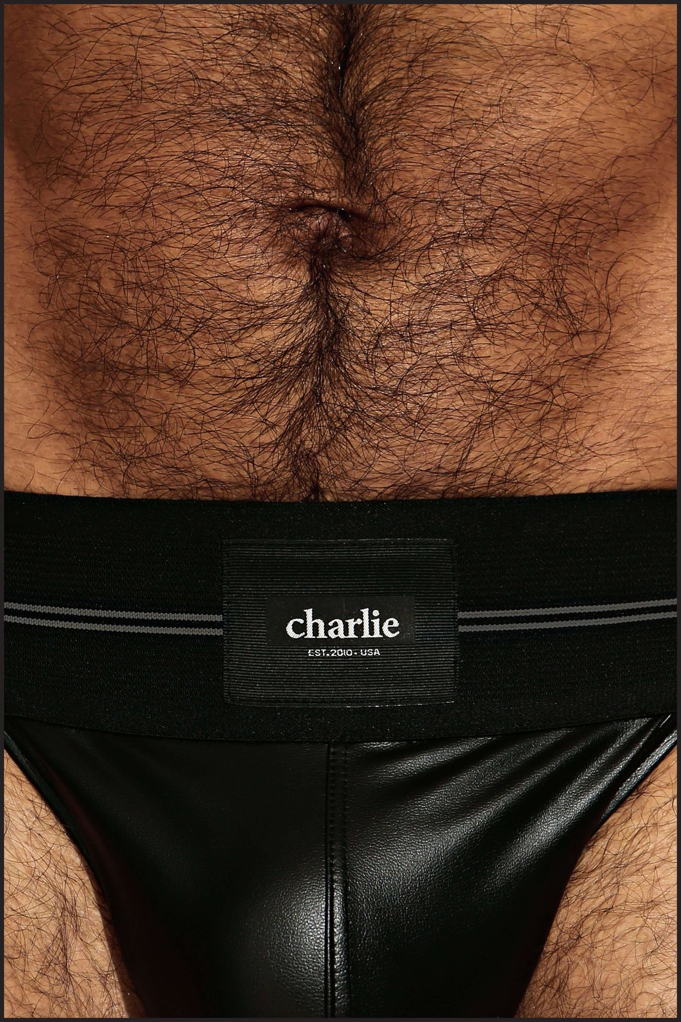 Charlie by matthew zink mens underwear  leather pro sport brief – Charlie  By Matthew Zink
